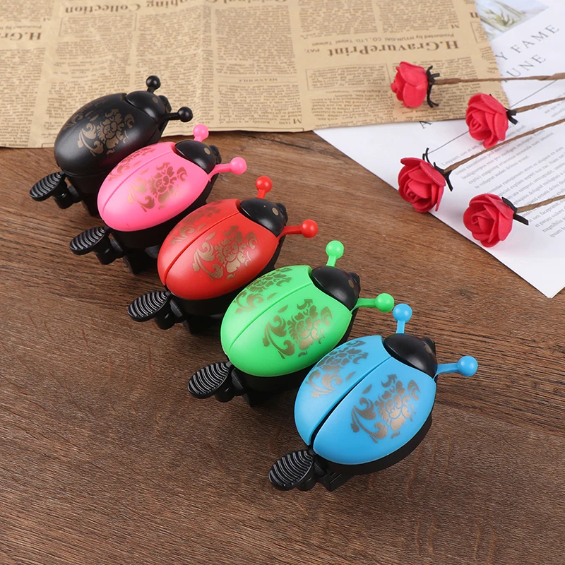 Милый велосипедный звонок в виде божьей коровки сигнальный мини сигнал на руль