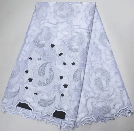 5 ярдов хлопковое швейцарское кружево в Швейцарии африканская кружевная ткань 2019