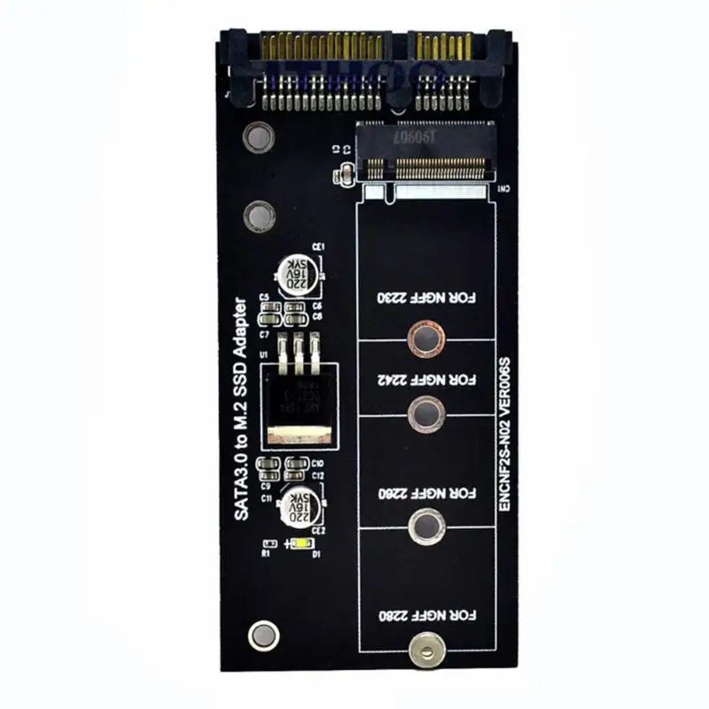 SATA 3,0 22 Pin SATA для M.2 SSD адаптер M2 Плата расширения для ключа B/(B+ M) ключ SATA сигнала M.2 NGFF SSD 2242/2260/2280