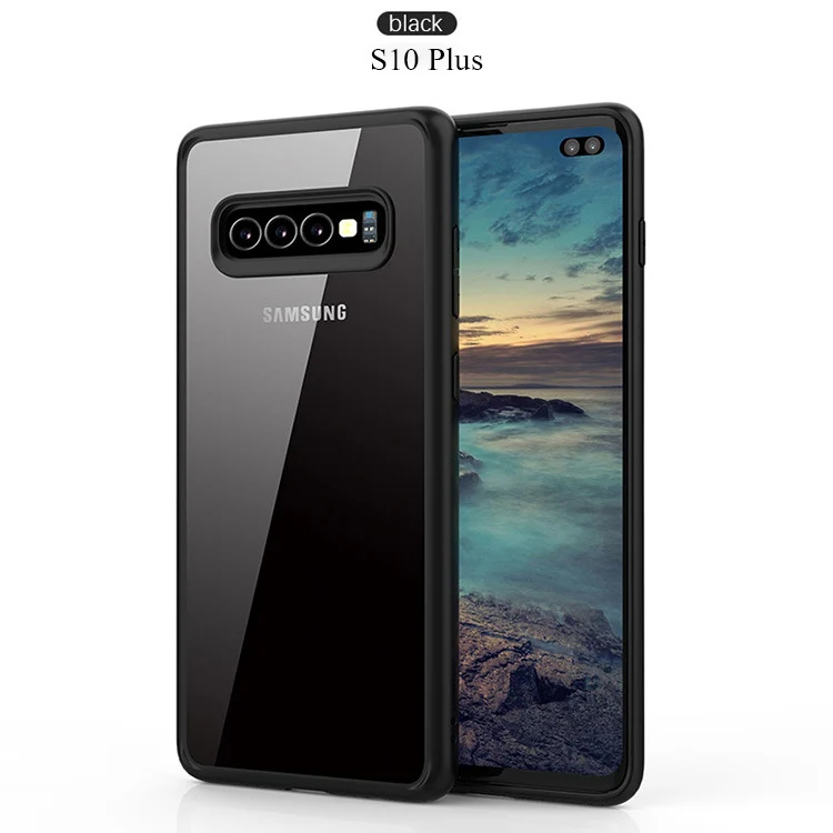 Toraise для samsung Galaxy S9 силиконовый чехол ТПУ акриловый прозрачный чехол для samsung S9 plus Galaxy S10 чехол для Note 10 Note 9