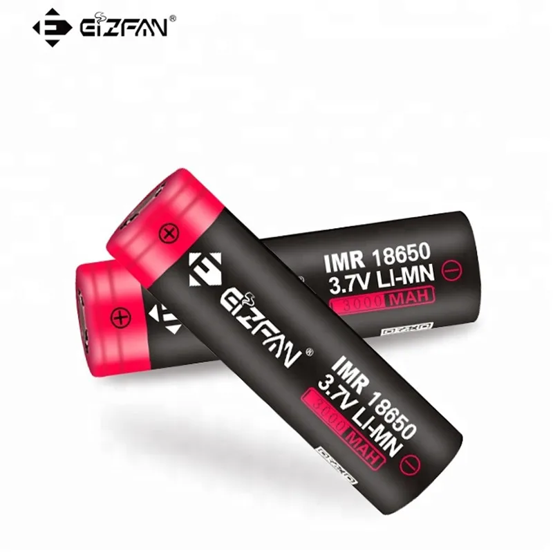 EIZFAN 18650 аккумулятор 60A 3000 мАч EFAN для SMOK Eleaf Vaporesso Wismec Tesla Voopoo Drag Ijoy Kangertech