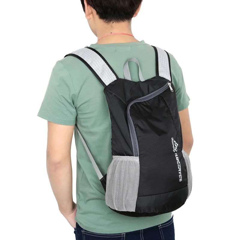 Уличная складная сумка спортивный маленький туристический рюкзак для пеших