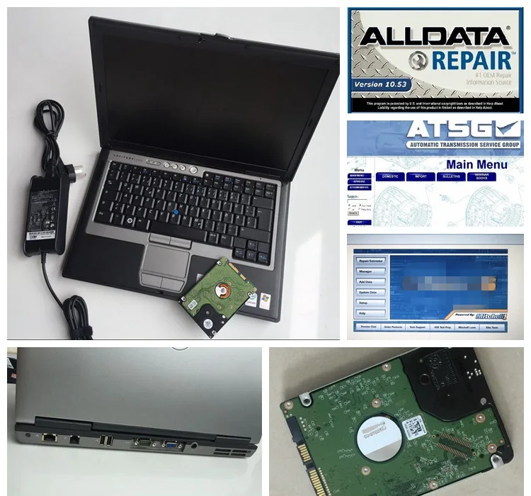 Alldata и m itchell on de * mand 2015 с ATSG программным обеспечением для ремонта авто 1 ТБ HDD