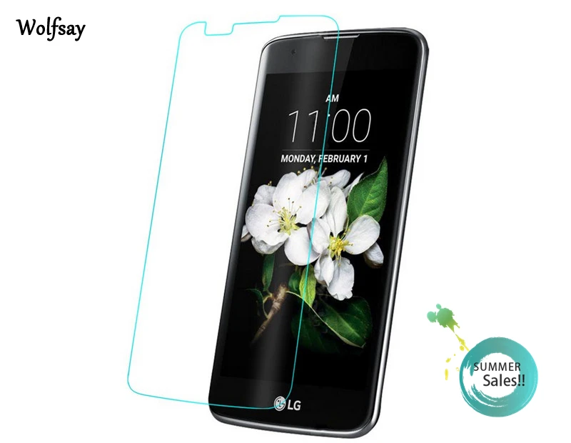 Защитное стекло для экрана LG K7 2 шт. закаленное пленка LTE K332 M1 Tribute 5 LS675 X210ds MS330 |