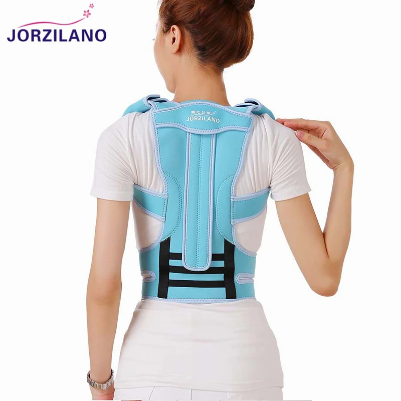 JORZILANO Корректор осанки ортопедическая боль в плечах поясничный корсет для спины