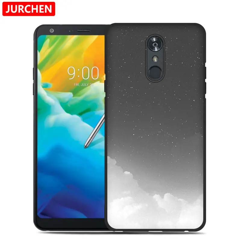 Ультратонкий чехол JURCHEN с рисунком для LG Stylo 5 Stylo5, задняя крышка, милые собака и кошка, мягкий чехол из ТПУ для LG Stylo 5, чехол для телефона - Цвет: 15