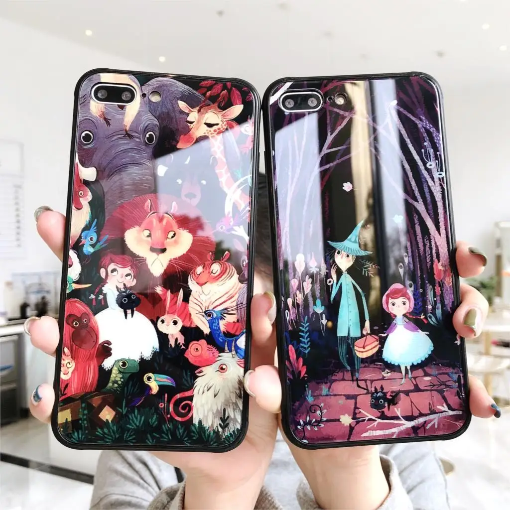 Роскошный светящийся автомобильный чехол для iPhone X XR XS MAX 6 6S 7 8 Plus 7Plus из