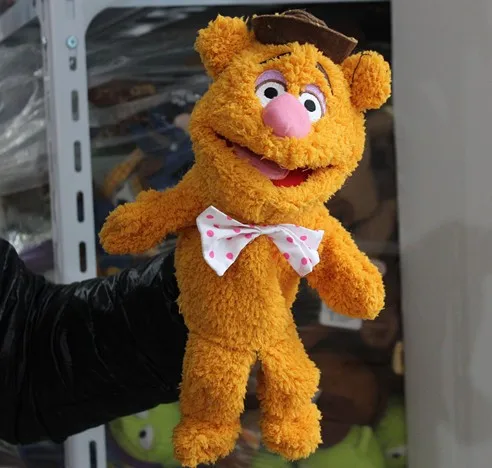 Бесплатная доставка Маппет Шоу плюшевые марионетки Кермит Лягушка Фоззи Медведь