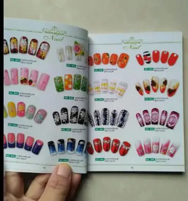 

2pcs nail art tool book lesson