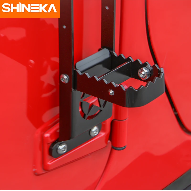 Прочная Стальная подножка SHINEKA для автомобильной двери комплект подъема дверной