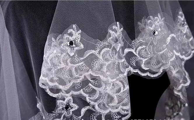 The bride veil black diamonds computer lace wedding dresses deserve to act the role of | Свадьбы и торжества