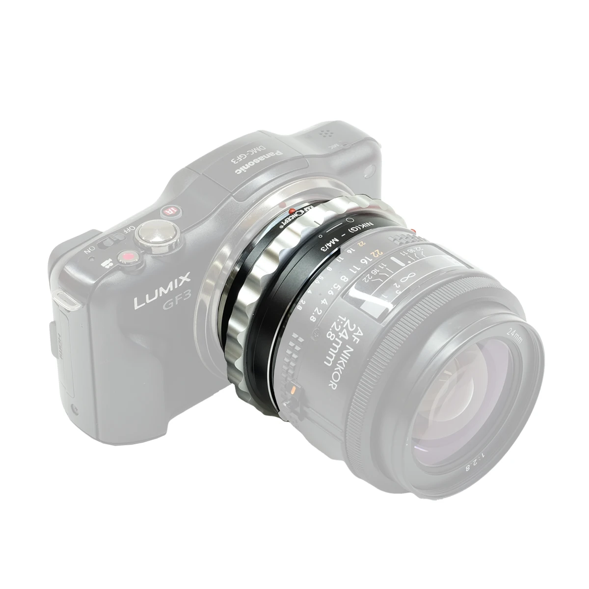 K& F адаптер для Nikon G mount lens to Micro 4/3 M4/3 Mount adapter G3 GH3 GH4 GH5