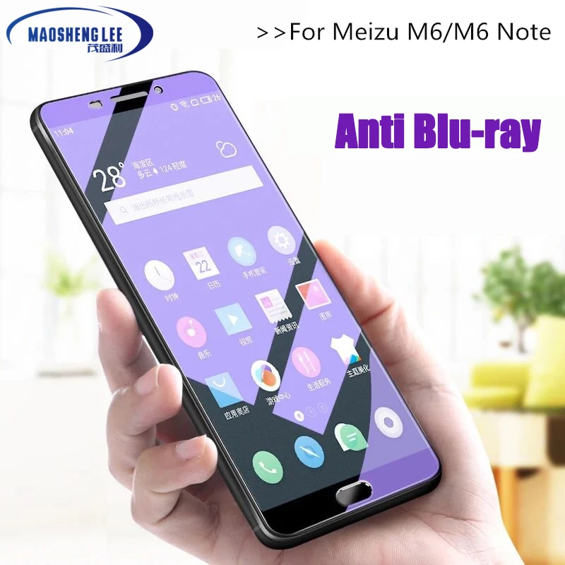 Закаленное стекло 9H для Meizu M6 Note M6S M6T 2.5D Защита экрана m6s m6t m6 стеклянная пленка 2