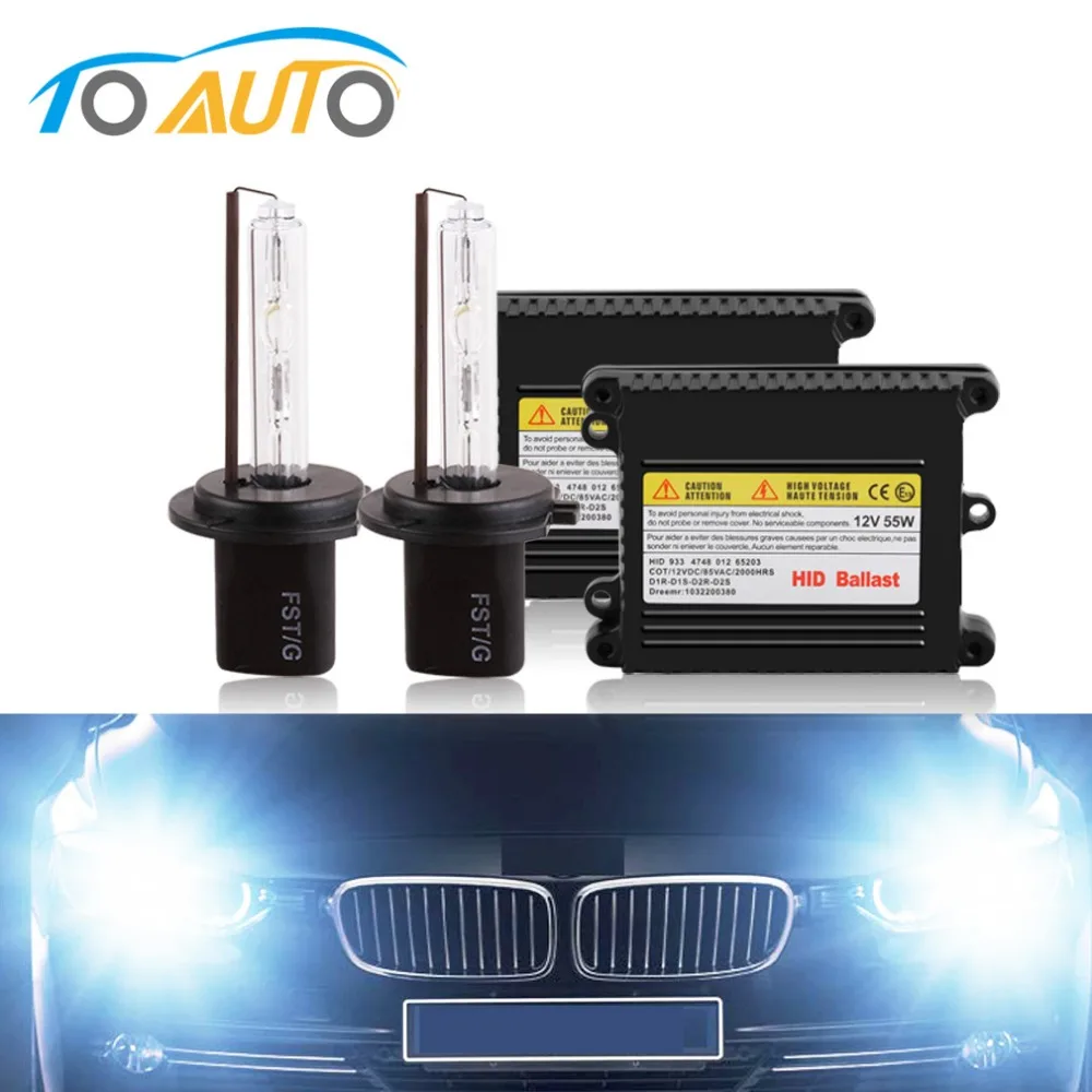 Комплект ксеноновых фар для автомобиля 2 шт. H7 55 Вт 12 В 3000K 4300K 5000K 6000K 8000K 10000K|xenon
