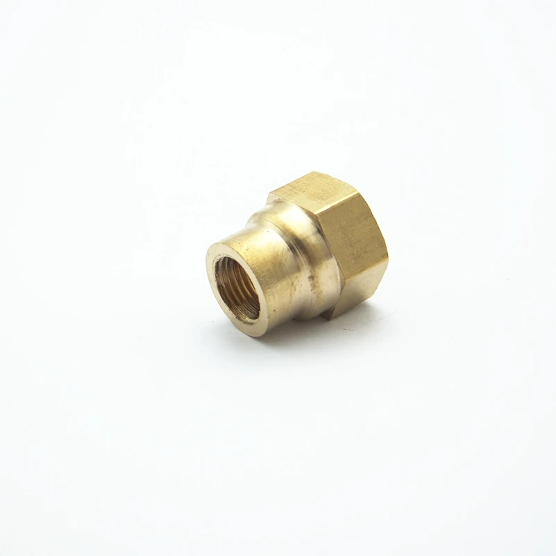 1/8 &quotBSP Female x 1/4&quot BSP резьба латунные фитинги для труб Шестигранная гайка-стержень