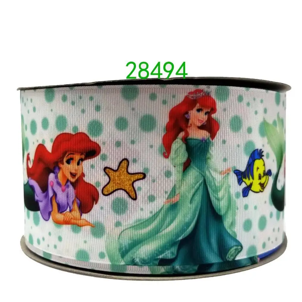 28494 50 ярдов мультфильм напечатанный grosgrain ленты 28494 - Цвет: 28494
