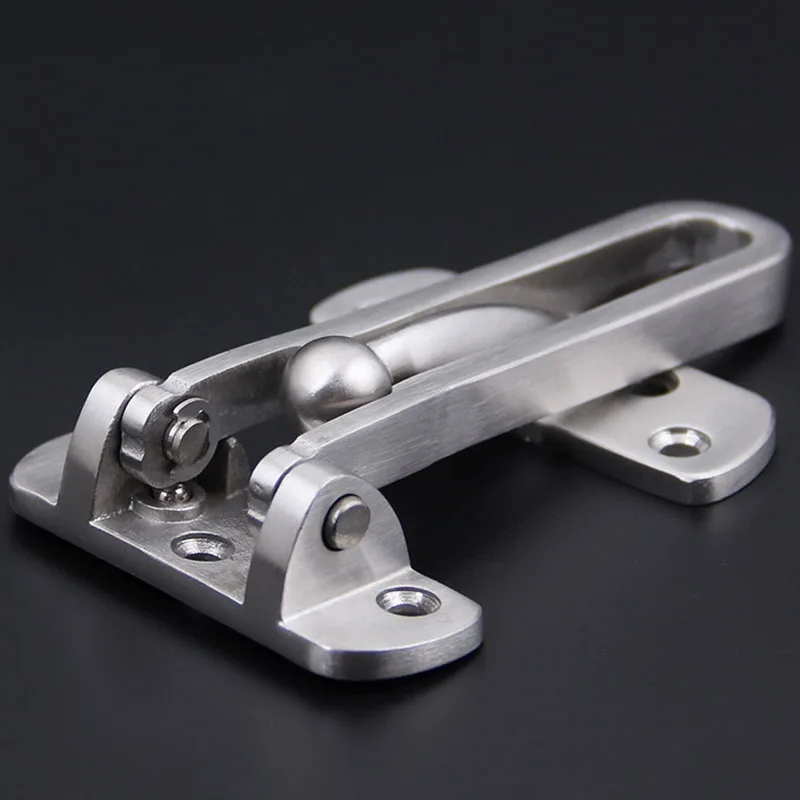 1 шт. Пряжка для защиты дверей/замок из нержавеющей стали, цепочка для защиты от кражи, защита деревянных дверей болтами, защита от замка CP410