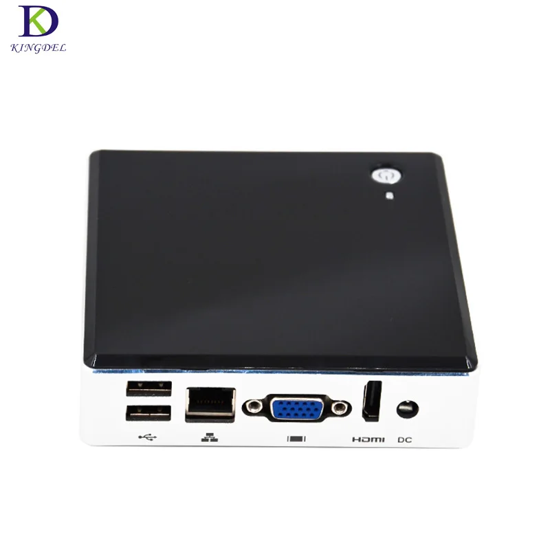 Мини ПК четырехъядерный Windows 10 Intel Atom Z8350 Bluetooth 4 0 USB 3 WiFi HDMI VGA TV Box LAN X86 Mini PC|Мини ПК| |