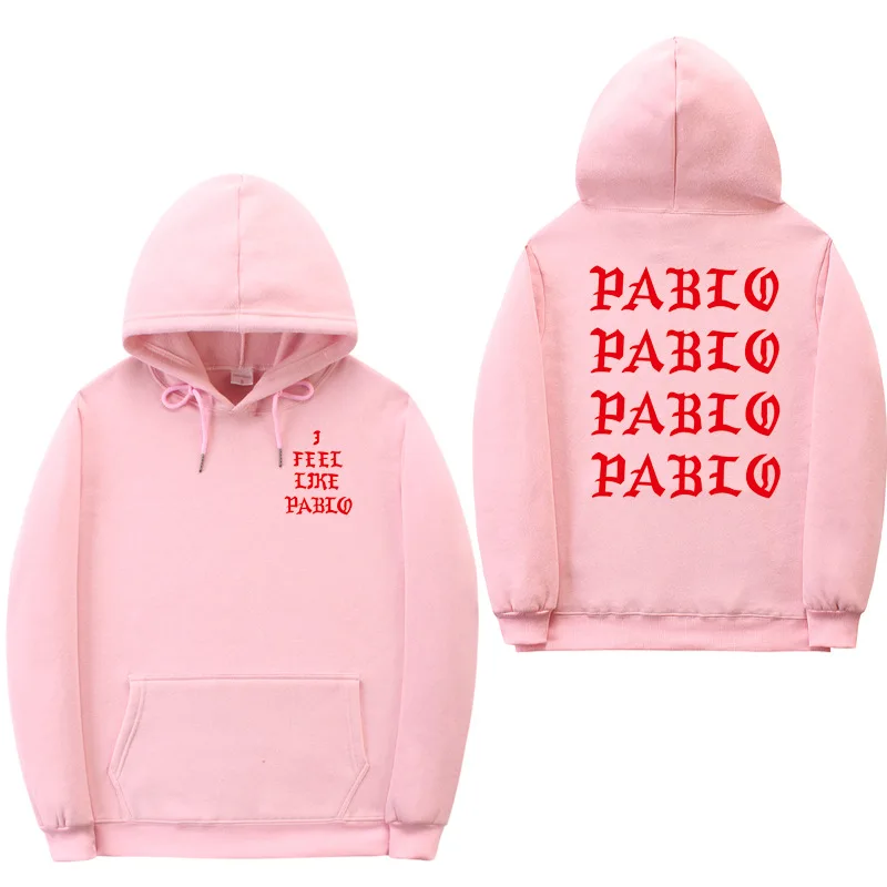 I feel like Paul Pablo Kanye West, мужская толстовка с капюшоном, мужская толстовка с капюшоном в стиле хип-хоп, уличная толстовка с капюшоном pablo, толстовка с капюшоном - Цвет: 6