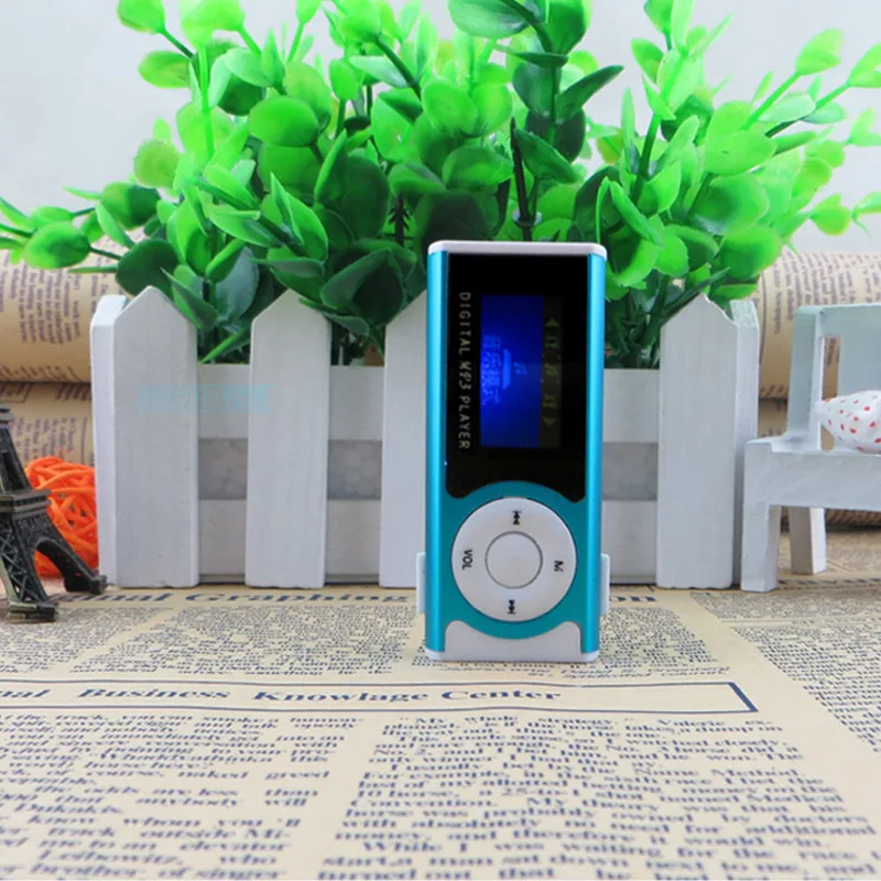Новинка 2019 блестящий мини USB клип ЖК экран mp3 плеер медиаплеер с поддержкой 16 Гб