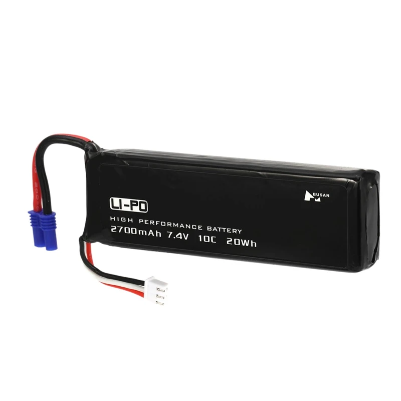 Li Po батарея 7 4 В 2700 мАч 10C 20Wh запасные части аксессуар для Hubsan H501S H501M H501A H501C Rc