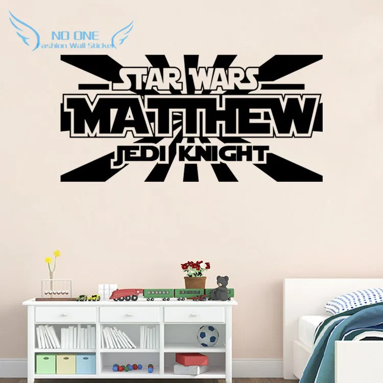 Звездные войны Наклейка на стену 2016 удивительный фильм Войны Плакат наклейки