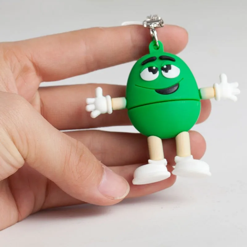 HOT chocolate M&ampM USB Flash Drive pen drive 4GB 8gb 16gb 32gb 64gb Stick memory Pendrive U Disk creative Gift new arrival | Компьютеры
