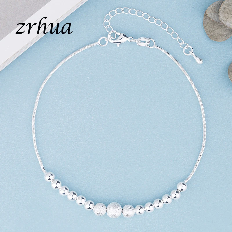 ZRHUA 3 вида стилей серебряные ювелирные изделия 925 пробы модные высококачественные