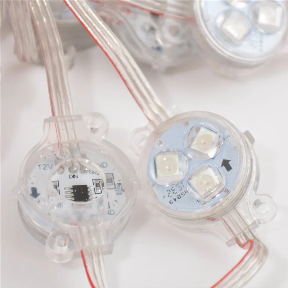 200 шт. 20 шт./лот WS2811IC D30B Полноцветный 3 светодиода 5050 SMD RGB Программируемый