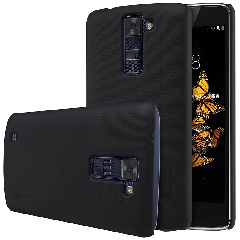 Оригинал nillkin для lg k8 case супер матовый экран обложка тонкий броня anti fingersprint