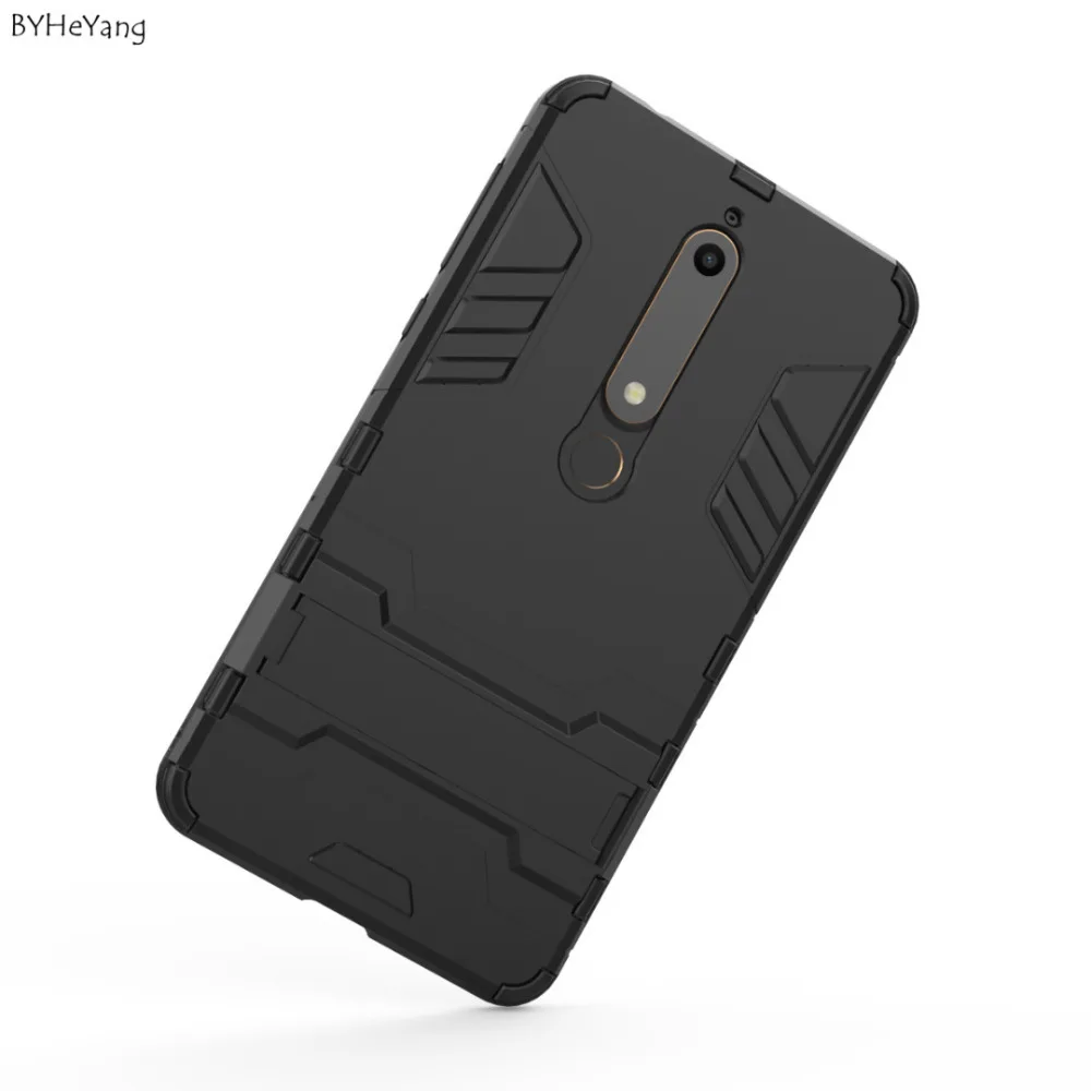 BYHeYang бронированный чехол для Nokia 2 телефона 1 мягкие силиконовые + пластиковые