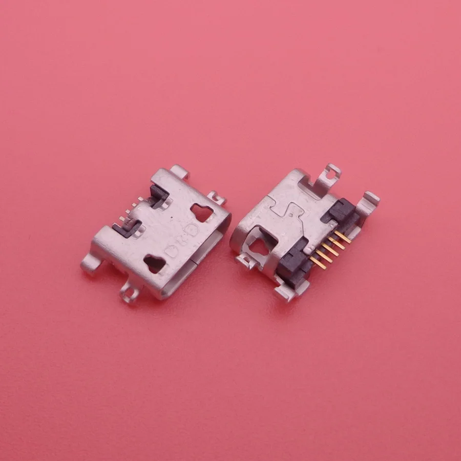 10 шт./лот для Alcatel OT7040 OT 7040 micro usb зарядный разъем штепсельная док станция порта