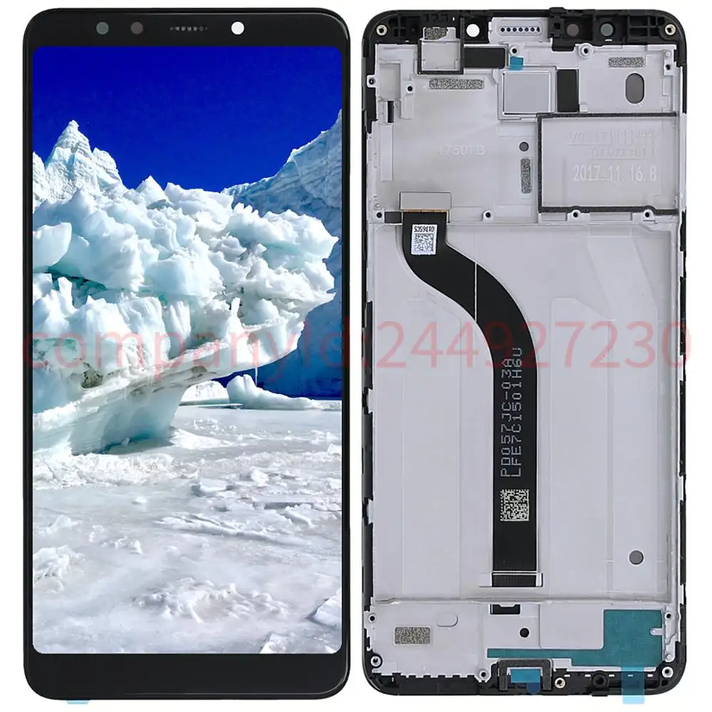 5 7 '񟤐x720 для Xiaomi Redmi экран ЖК дисплей дигитайзер сенсорный s с рамка Запасные