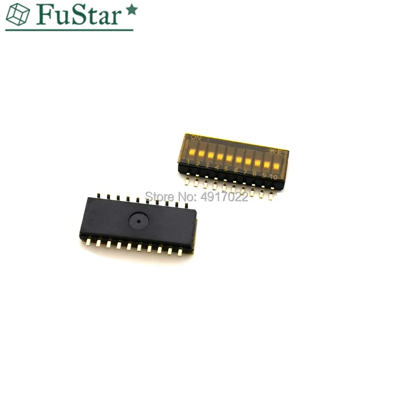 5 шт./лот переключатель SMT SMD Dip шаг 1 27 мм 2 ряда 4 контакта положения 8 контактов