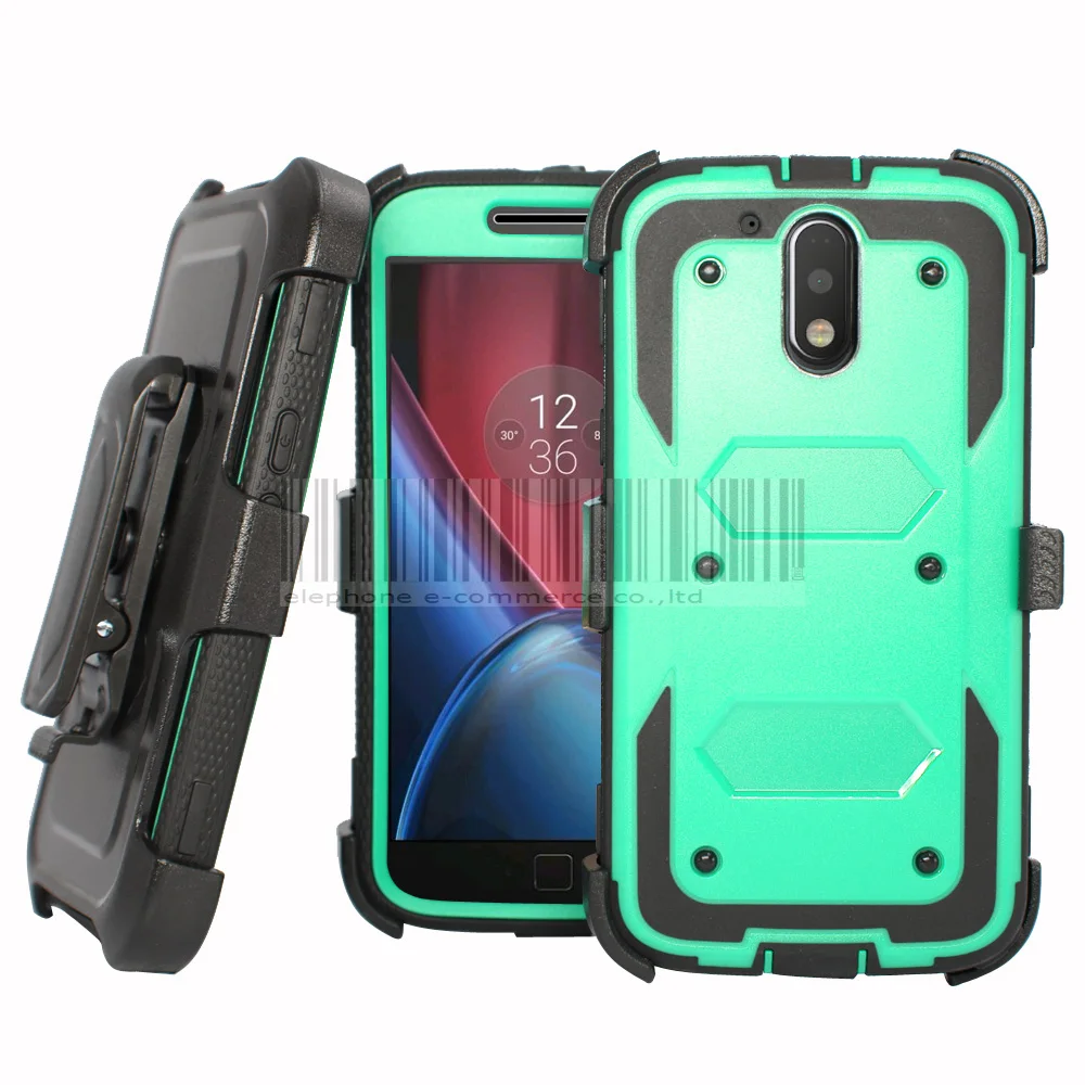 Сверхмощный Панцири противоударный Гибридный Влияние футляр с кобурой + ремень