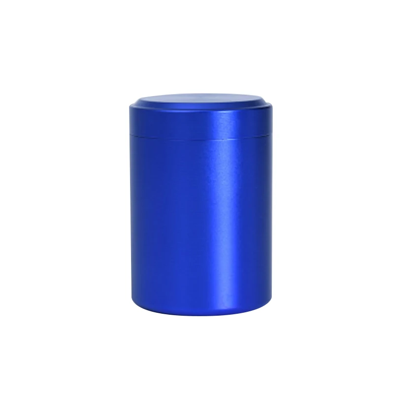 Portable Mini Tea Can Aluminum Herb Stash Jar Seal Smell Proof Container Spice Organizer Storage Pot can CSV | Дом и сад