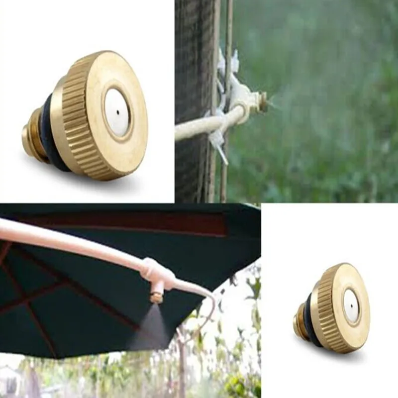 

E070 free shipping (20 pieces/bag) Brass Misting Nozzles fog nozzle spray nozzle for cooling system
