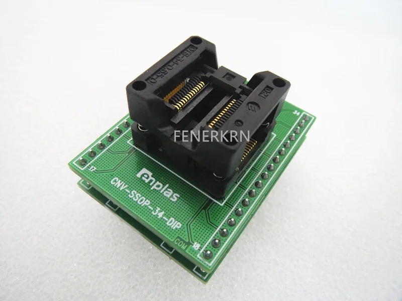Opentop CNV-SSOP28/DIP SSOP28 шаг: 0,65 мм IC Сжигание сиденья Адаптер тестирование сиденья ing тестирование розетки стенд фреза Бесплатная доставка