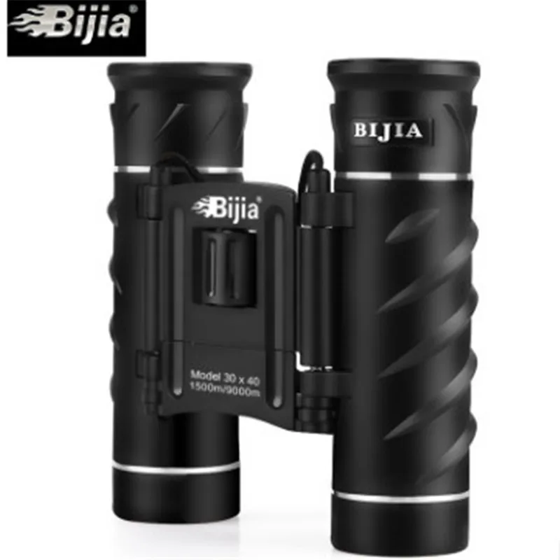 Bijia 30x40 мини складные бинокль карман телескоп водонепроницаемый HD| |
