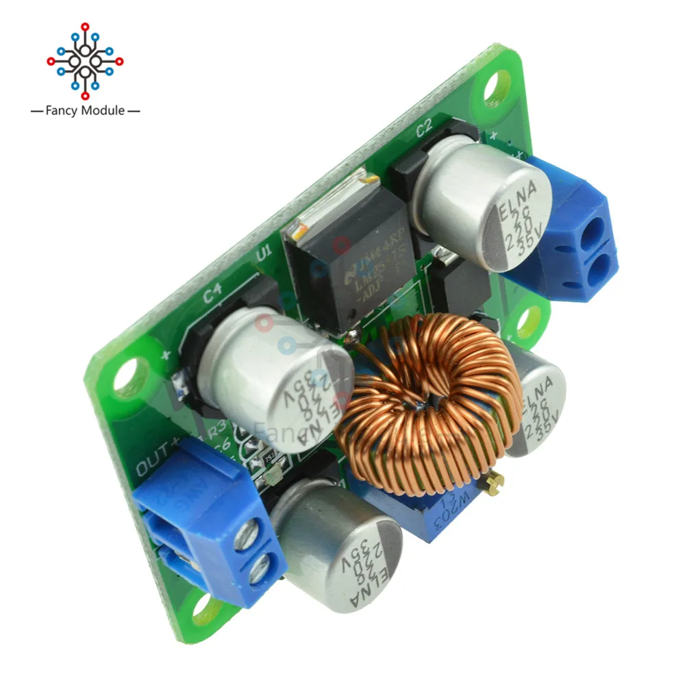 LM2587 DC 3 5 V 30V 4V 40V Step Up Питание Модуль Регулируемый 5A повышающий преобразователь