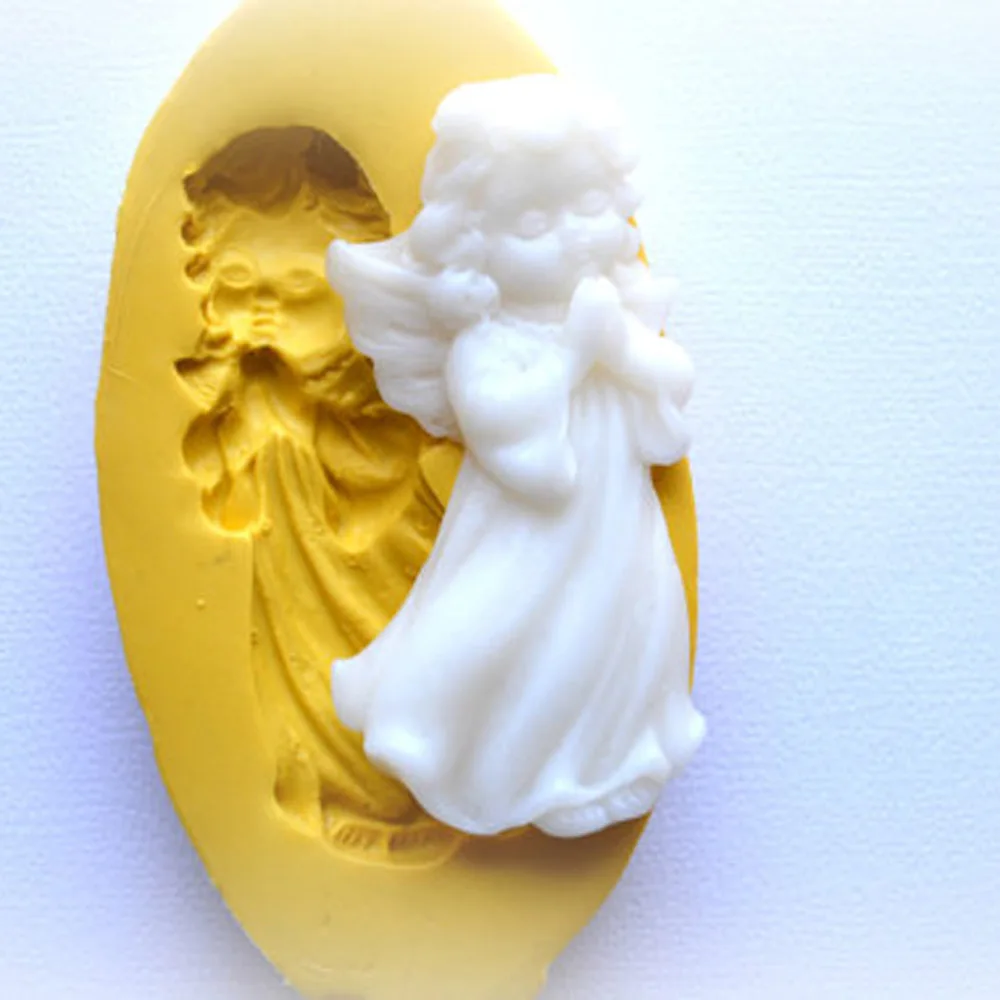 Силиконовая детская форма для украшения торта в виде ангела|silicone angel|mold angelsilicone mold
