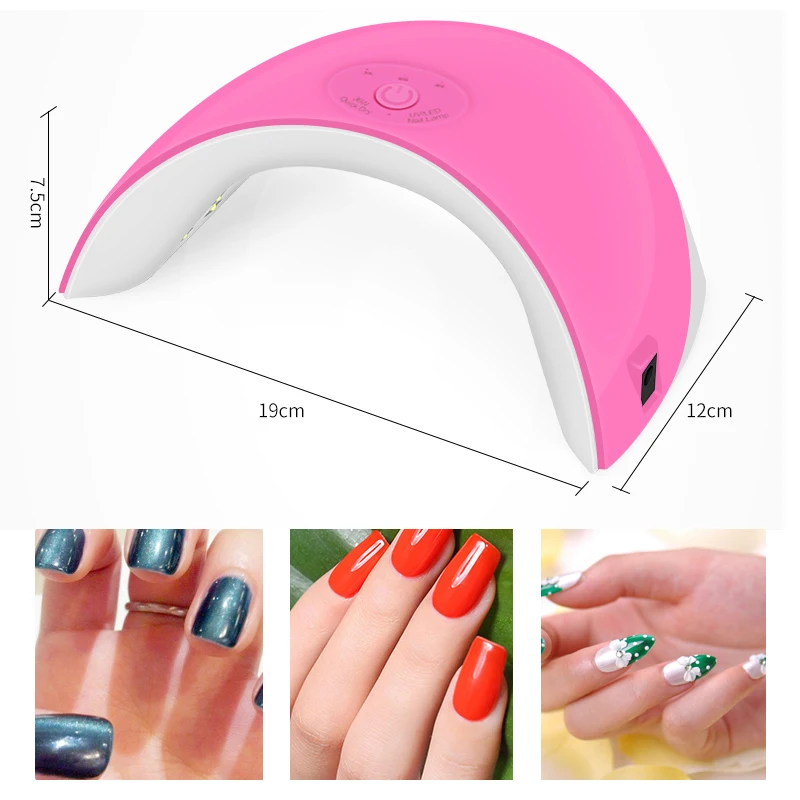 Glitter girl 36W Nail Dryer UV Led Lamp Gel Polish Curing for Manicure Varnish Machine Art Salon Tools | Красота и здоровье