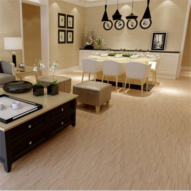 Самоклеящийся ПВХ деревянный пол для спальни кухни водонепроницаемый толстый
