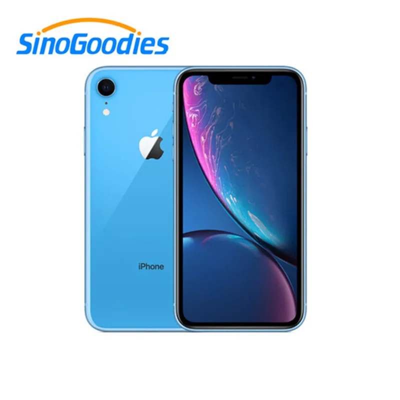 Новый Apple iPhone XR оригинальный разлоченый мобильный телефон полный экран Face ID 4