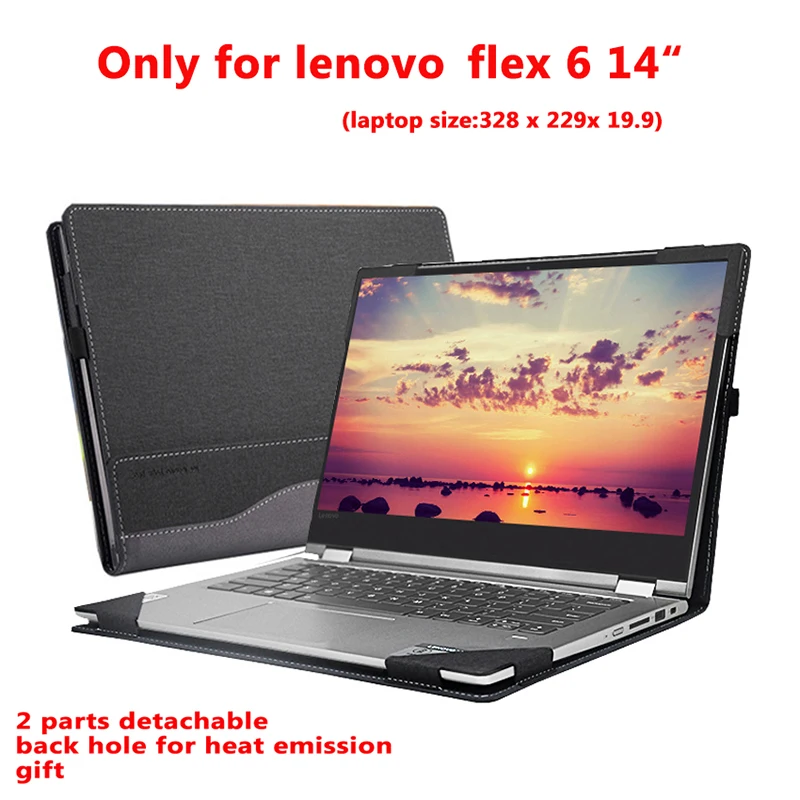 

Чехол для ноутбука Lenovo Yoga Flex 6 14 дюймов 14IKB, съемный чехол для ноутбука, Индивидуальная сумка, защитный чехол, стилус, подарок