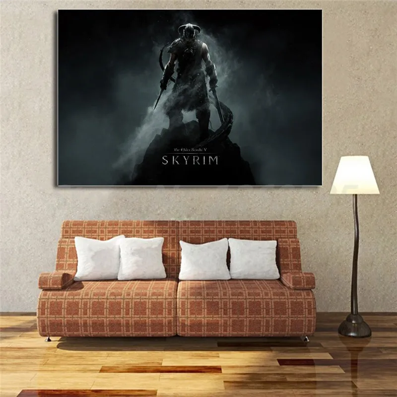 Блестки V Skyrim HD обои холст плакаты принты настенная живопись декоративная