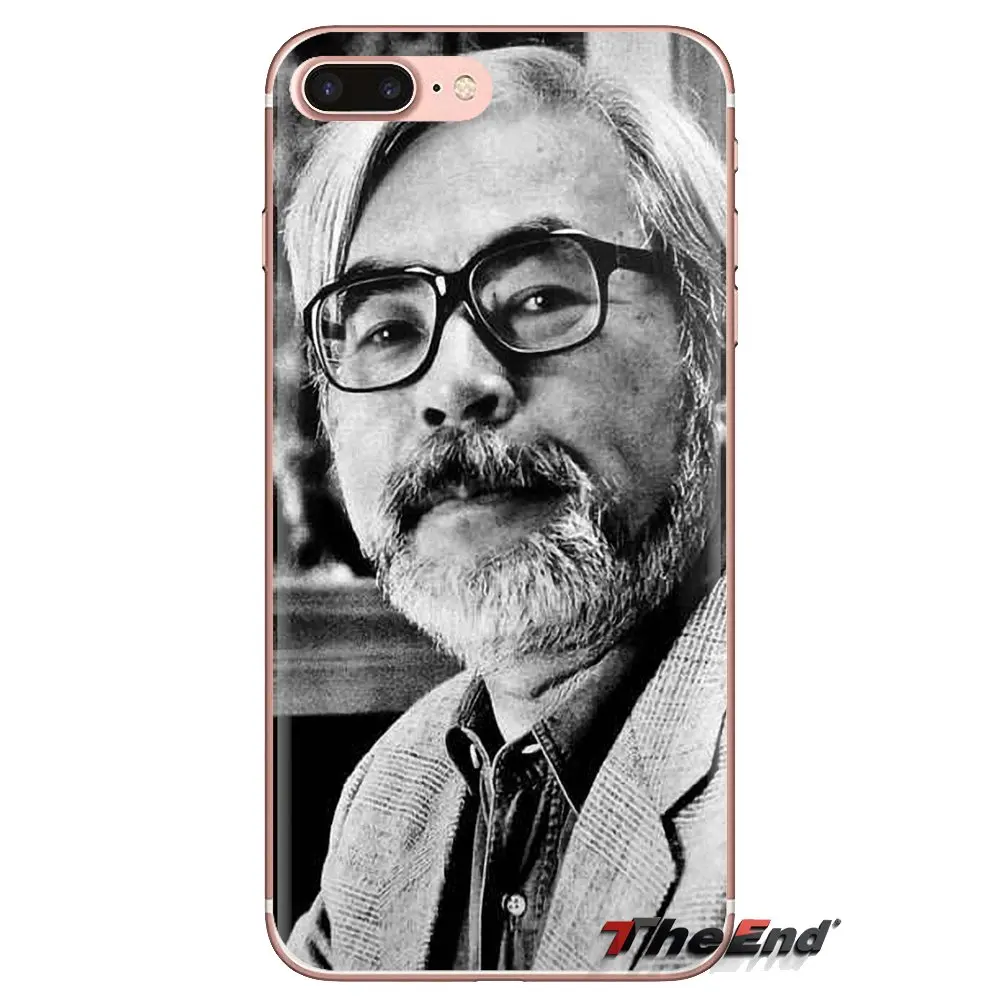 Прозрачный чехол из ТПУ для Samsung Galaxy S3 S4 S5 Mini S6 S7 Edge S8 S9 S10 Plus Note 3 4 5 8 9 Hayao Miyazaki Portrait