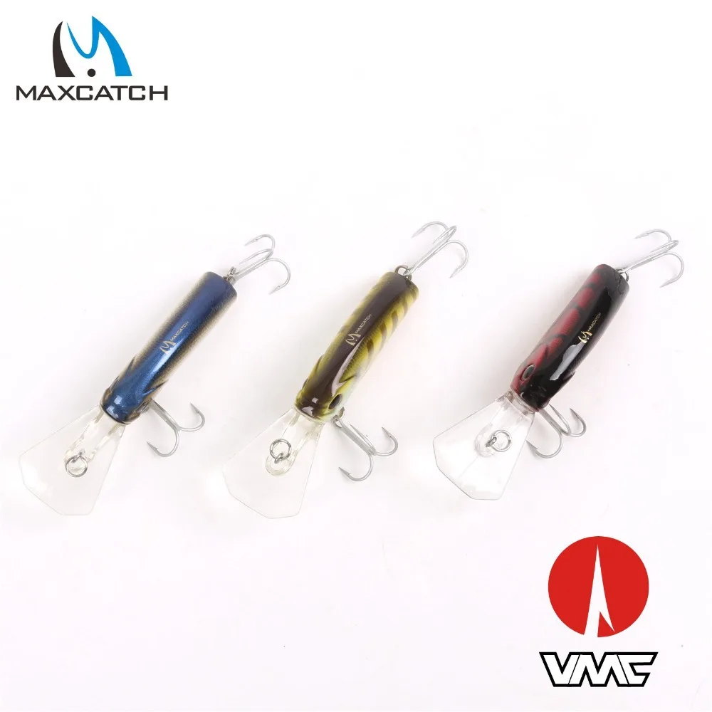 Maximumcatch 1 шт. пожизненная кривошипная приманка рыболовные приманки с VMC крючками 60