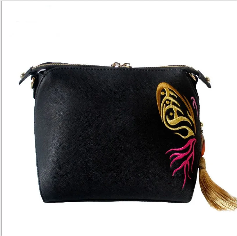 Шарм сумка для женщин 2017 новинка модель высокого качества ручная вышивка мешок
