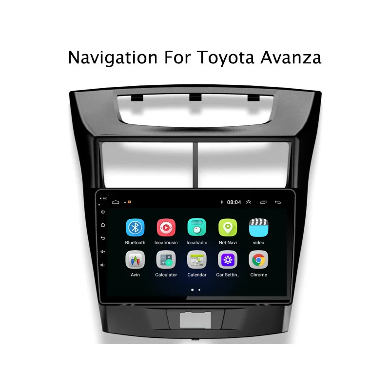 Ectwodvd 9 &quotAndroid 8 1 автомобильный DVD плеер gps навигация для Toyota Avanza Радио стерео |